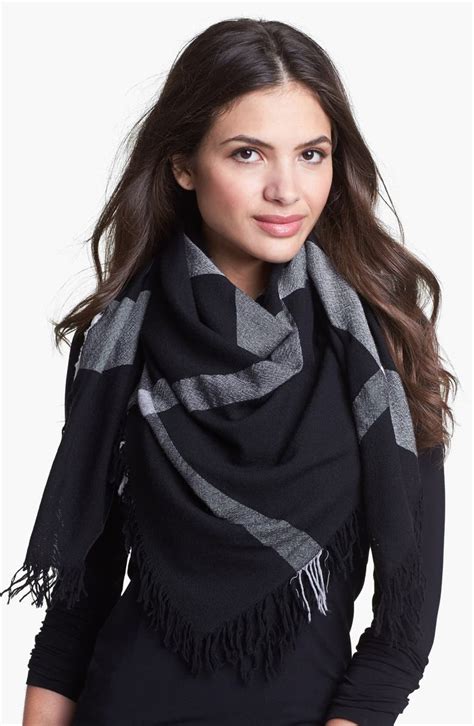 nordstrom burberry square scarf|Burberry Medium Check Square Silk Scarf .